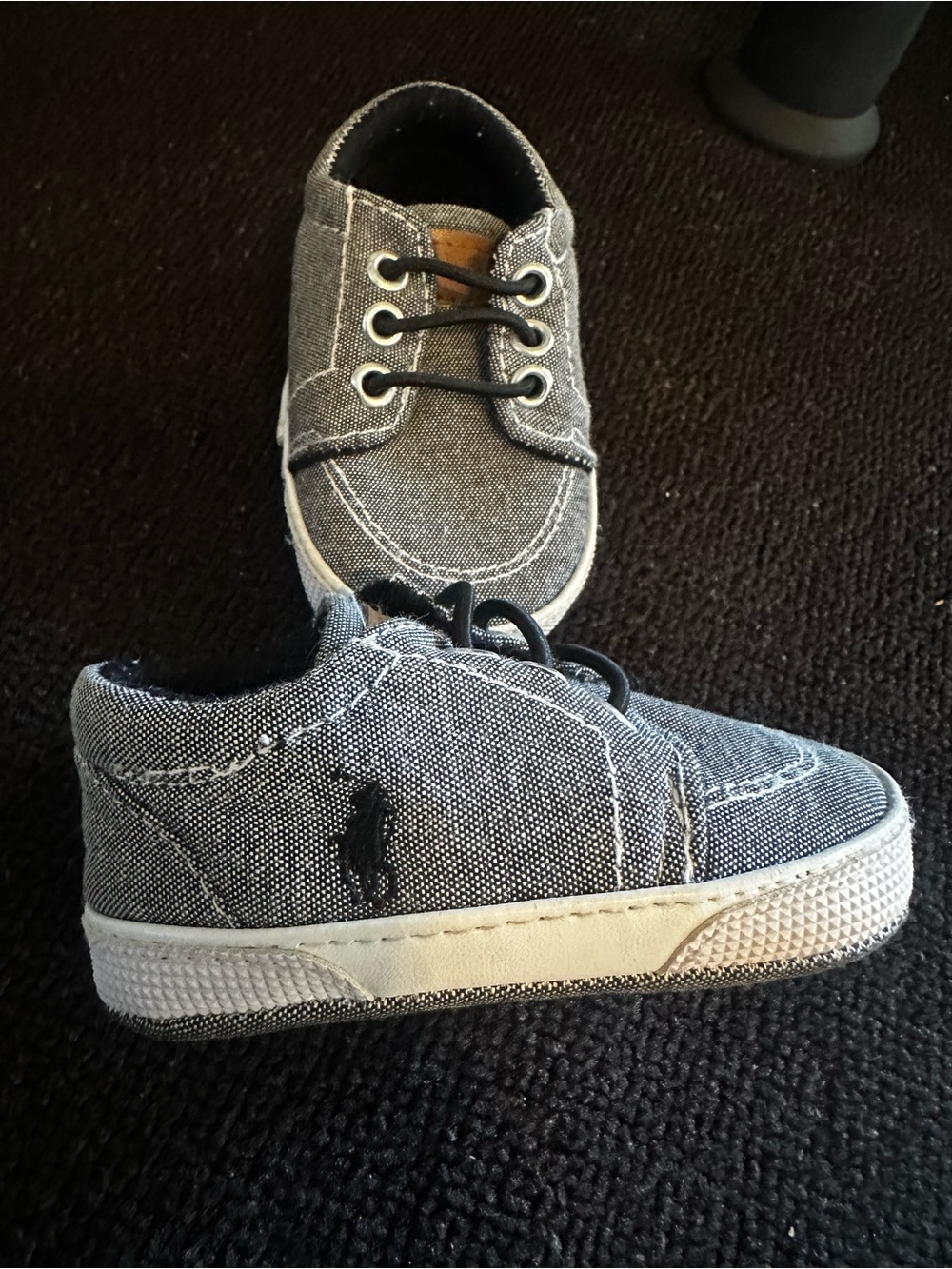 Polo Ralph Lauren baby crib shoes